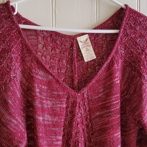 Faded Glory Fall Flare Sweater Size 1X - Picture 2 of 3